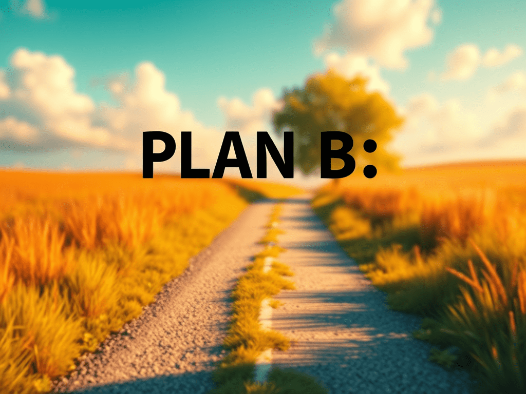 Don’t Ditch Your Dreams: The Power of “Plan B” Thinking for Unstoppable&nbsp;Success!
